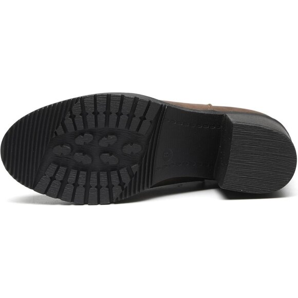 Tyndall Ankle Boot Women Brown Polyurethane Low Heel - Picture 4 of 6